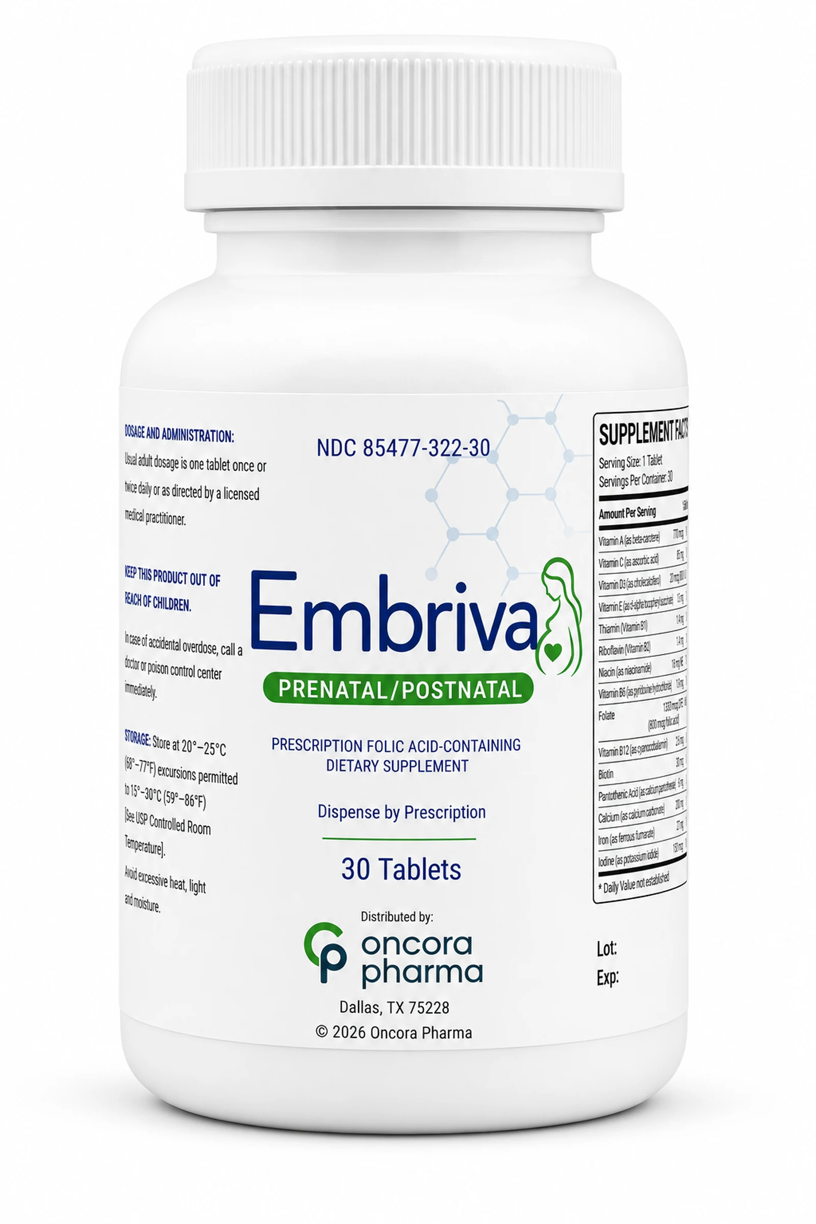 Embriva Oral Tablet 13-1 MG