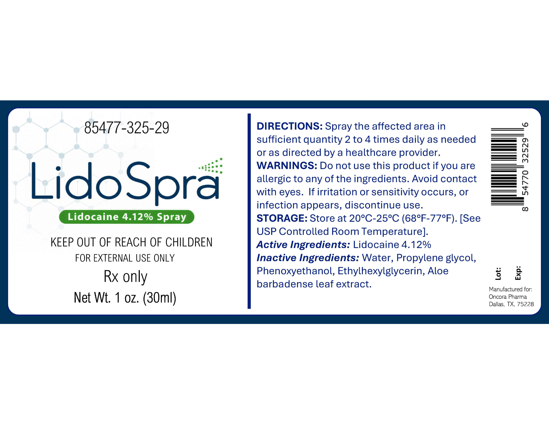 Prescribing label
